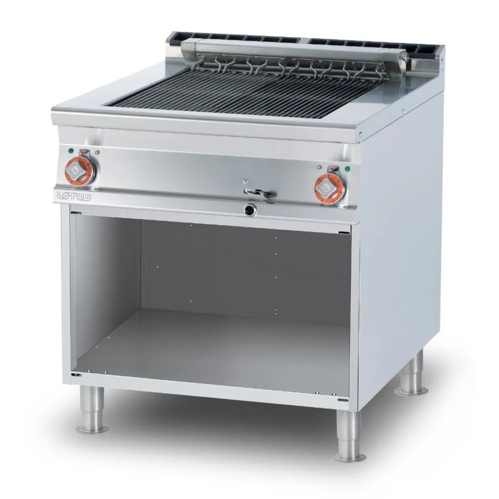 Electric grill on open cabinet CWK-98ETX