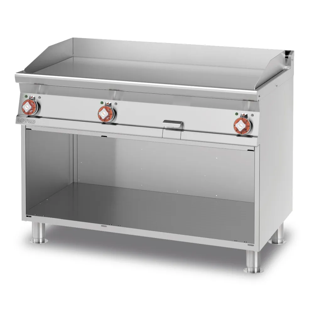 Electryc Fry-top on open cabinet FTL-712ET3X