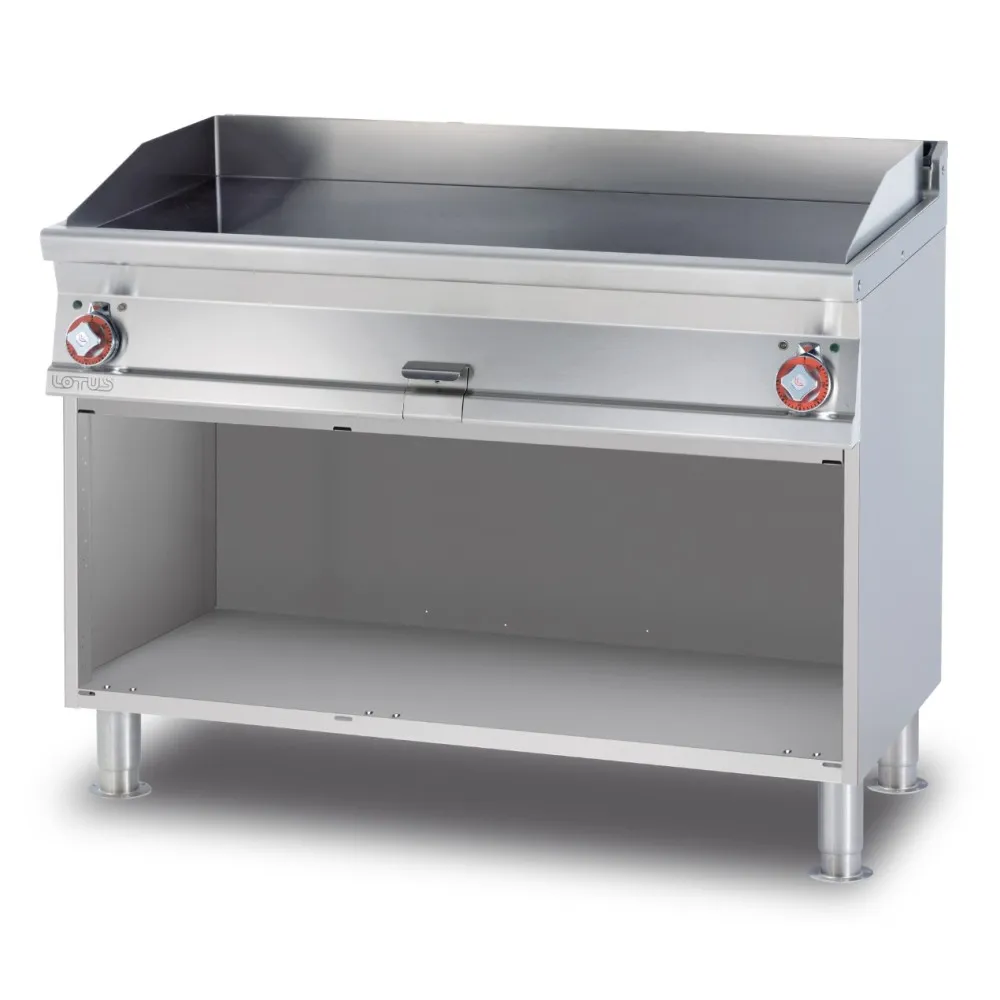 Electryc Fry-top on open cabinet FTL-712ETX