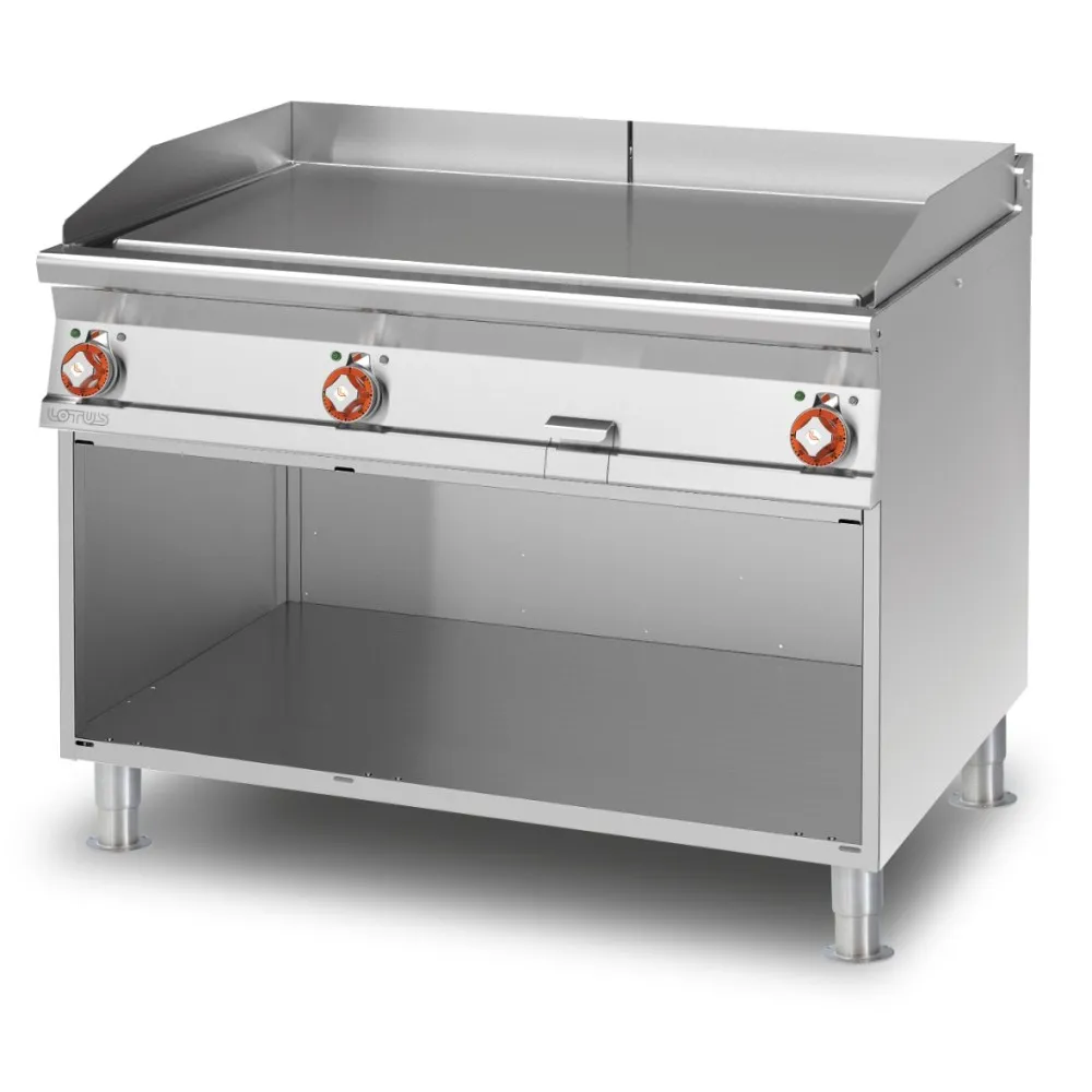 Electryc Fry-top on open cabinet FTL-912ETX