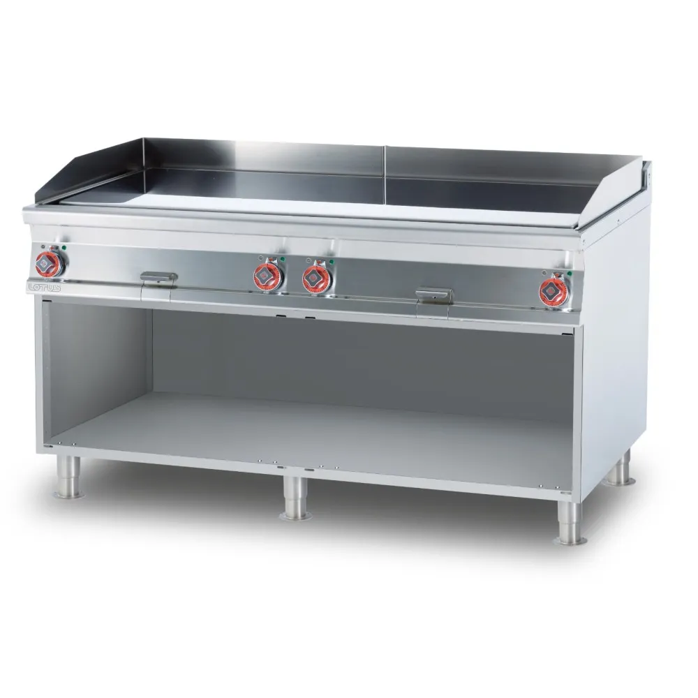 Electryc Fry-top on open cabinet FTL-916ETX