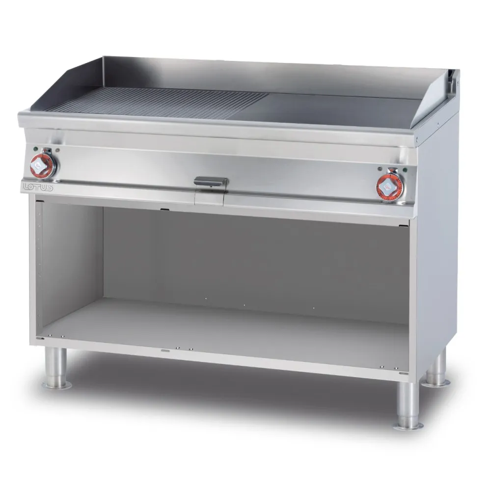 Electryc Fry-top on open cabinet FTLR-712ETX