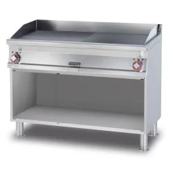 Electryc Fry-top on open cabinet FTLR-712ETX