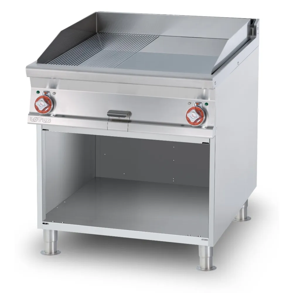 Electryc Fry-top on open cabinet FTLR-98ETX