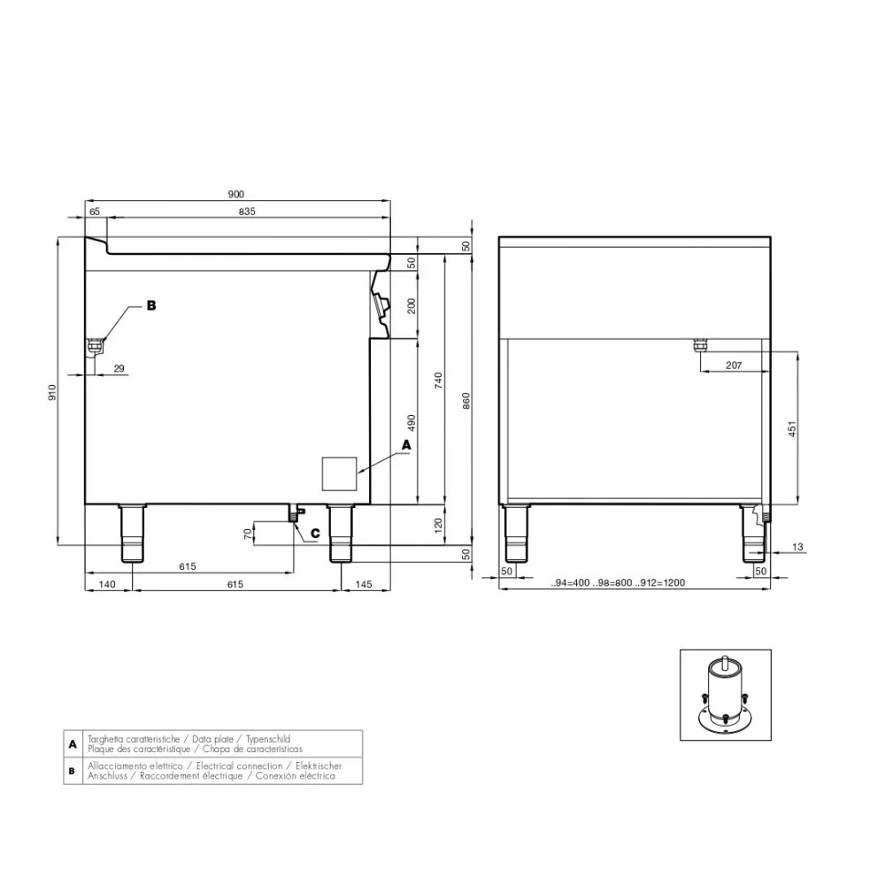 Iduction cooking  WOK PCIW-94ETX