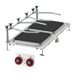 Boiling unit 2 square  plates  PCQD-84ETX