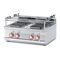 Electric hob 4 square plates  PCQT-78ETX