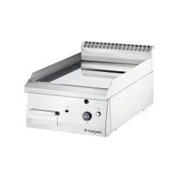 Chrome gas grill with smooth surface 6.5kW
