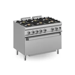 Gas stove with oven 41.0 kW MAGISTRA PLUS 700
