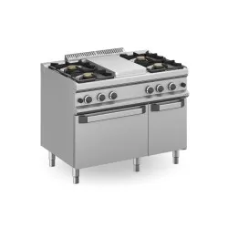 Gas stove with gas oven 39.5 kW MAGISTRA PLUS 700