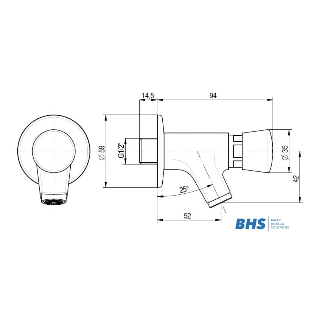 Automatic water faucet A004