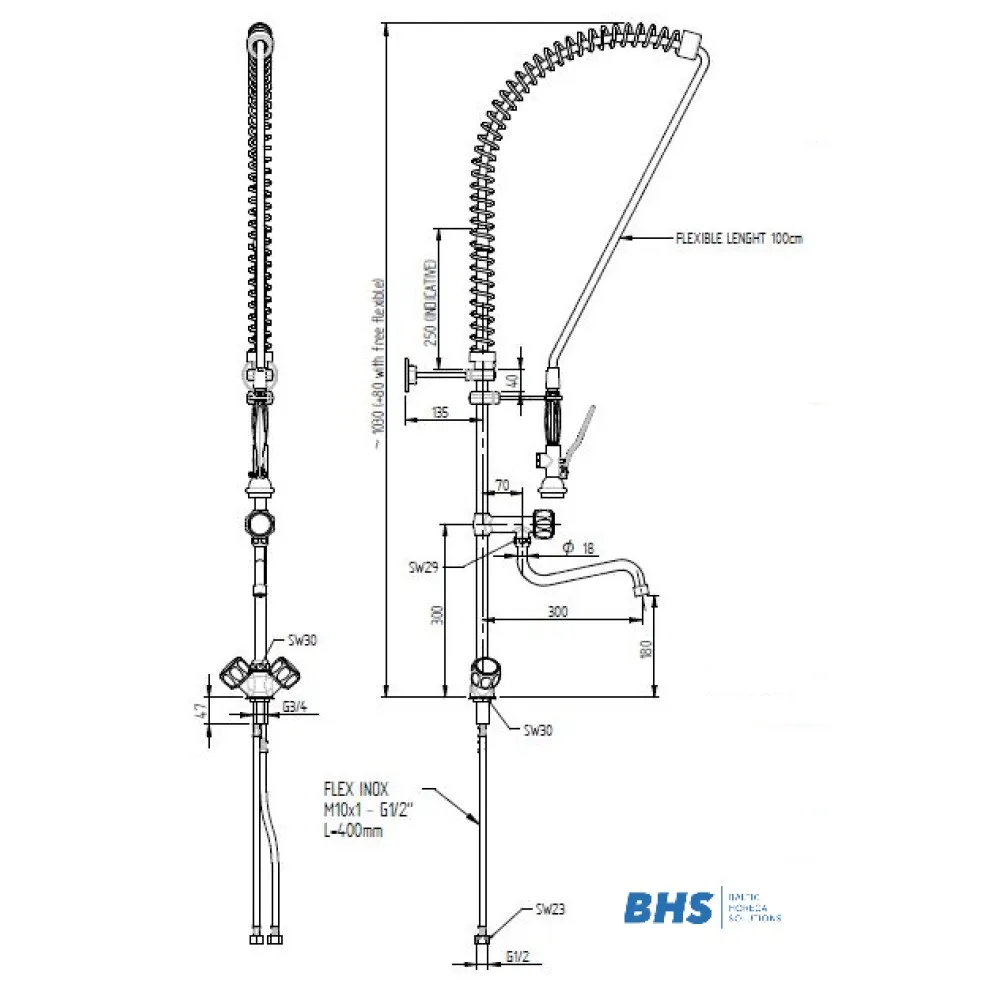 Shower with mixer 20111
