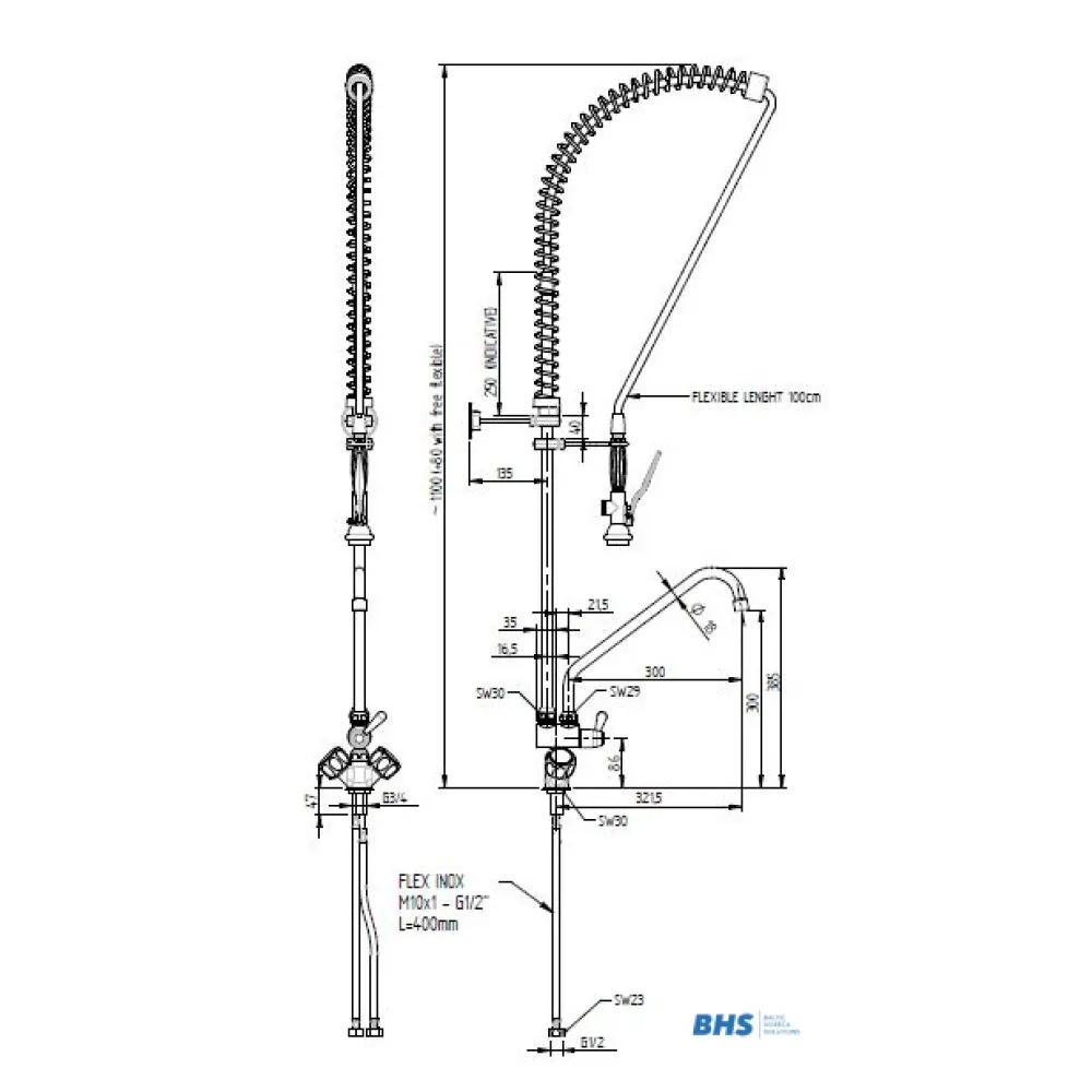 Shower with mixer 20136