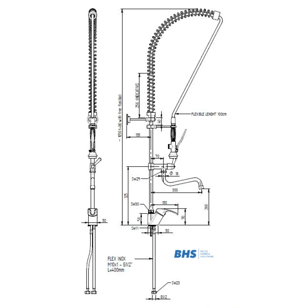 Shower with mixer 20220