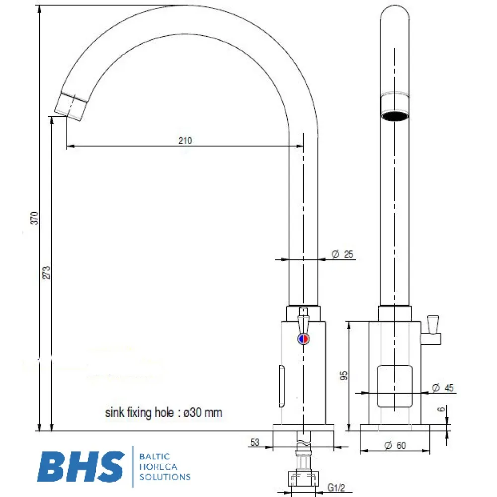 Electronic faucet 10114