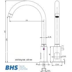 Electronic faucet 10114