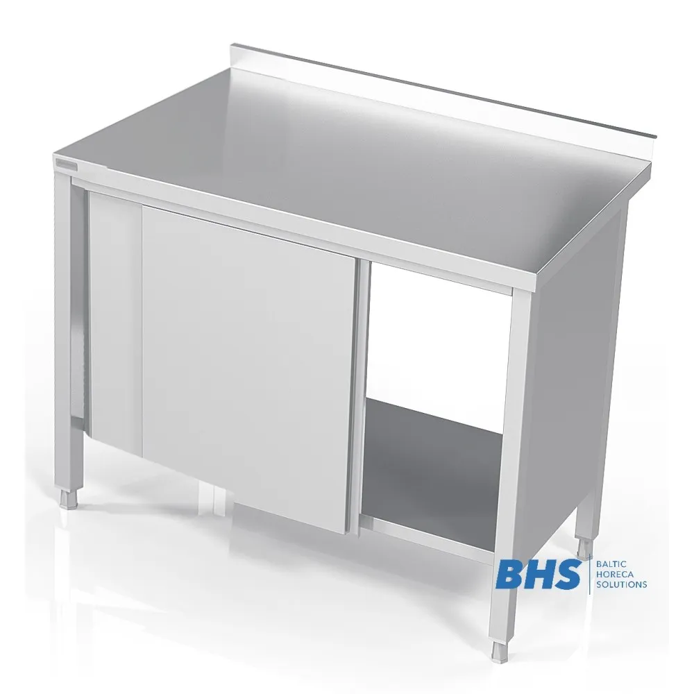 Table with sliding doors 1500