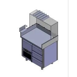 Hot-Dog work table XKJ21
