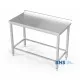 Work table with stainless steel surface and frame 400