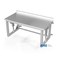 Wall mounted height adjustable table 800