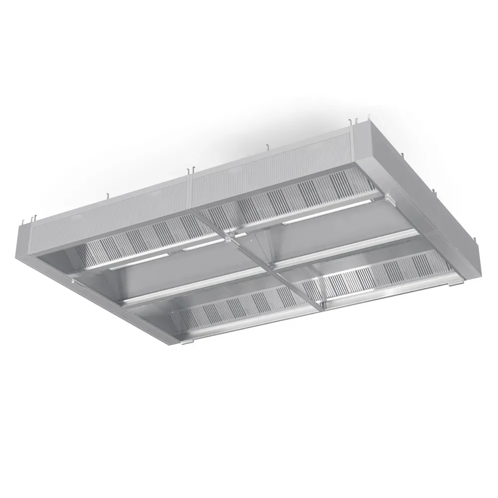 Central ventilation island hood with filters HNCD 2500