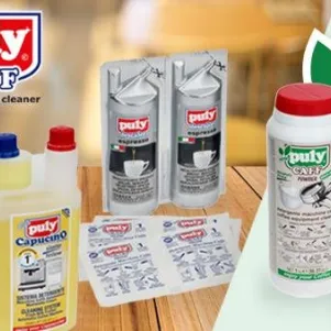 Puly Caff coffee machine cleaner