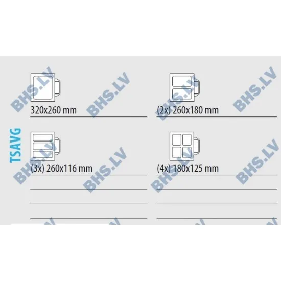 Accessories for TS heat sealers TS-TSA-TSAVG