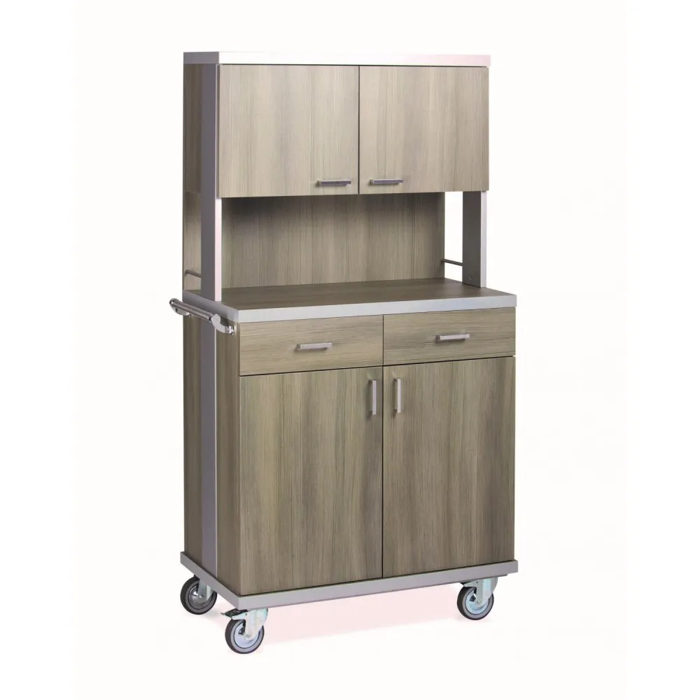 WAITERS STATION ON CASTORS ALKOR2CH B/R