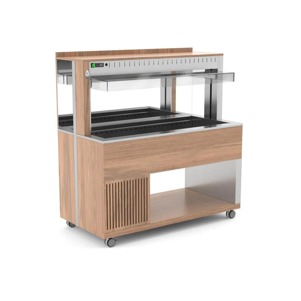 FAN-ASSISTED REFRIGERATED BUFFET ATHENA 3 RV/M W