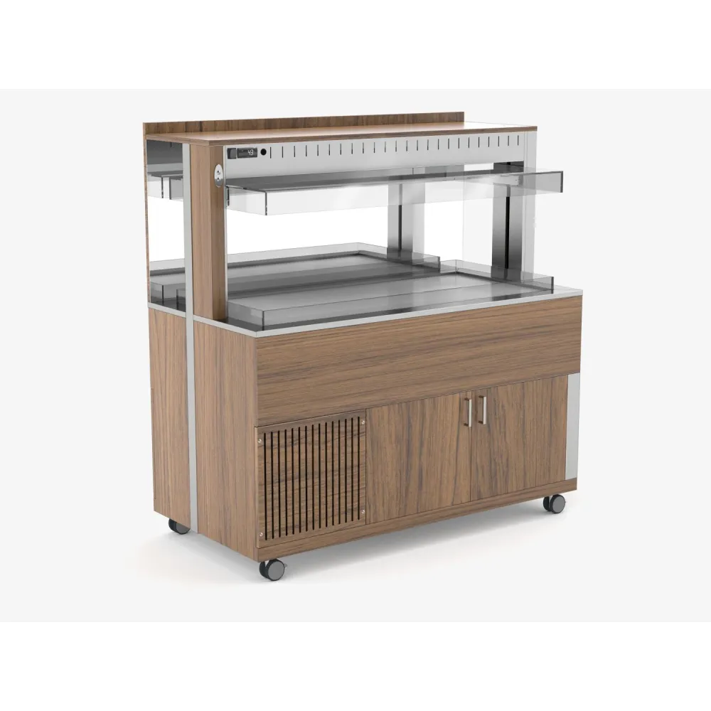 REFRIGERATED COUNTERTOP BUFFET ATHENA 3 PR/M W