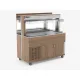 REFRIGERATED COUNTERTOP BUFFET ATHENA 4 PR/M W