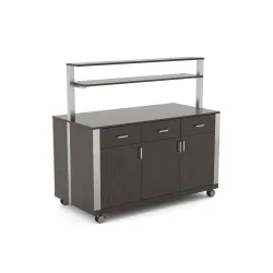 NEUTRAL MODULE WITH UPPER SHELVES AND DOORS, WITHOUT DRAWERS ATHENA SAL N3 AL