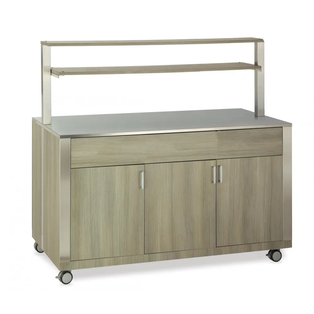 NEUTRAL MODULE WITH UPPER SHELVES AND DOORS, WITHOUT DRAWERS ATHENA SAL N3 AL