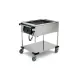STAINLESS STEEL BAIN MARIE TROLLEY COMPASS 2BM