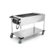 STAINLESS STEEL BAIN MARIE TROLLEY COMPASS 3BM
