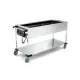 STAINLESS STEEL BAIN MARIE TROLLEY COMPASS 4BM