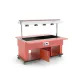 HEATED BAIN MARIE BUFFET WITH INFRARED LAMPS HAPPY 5 BM/INFRA