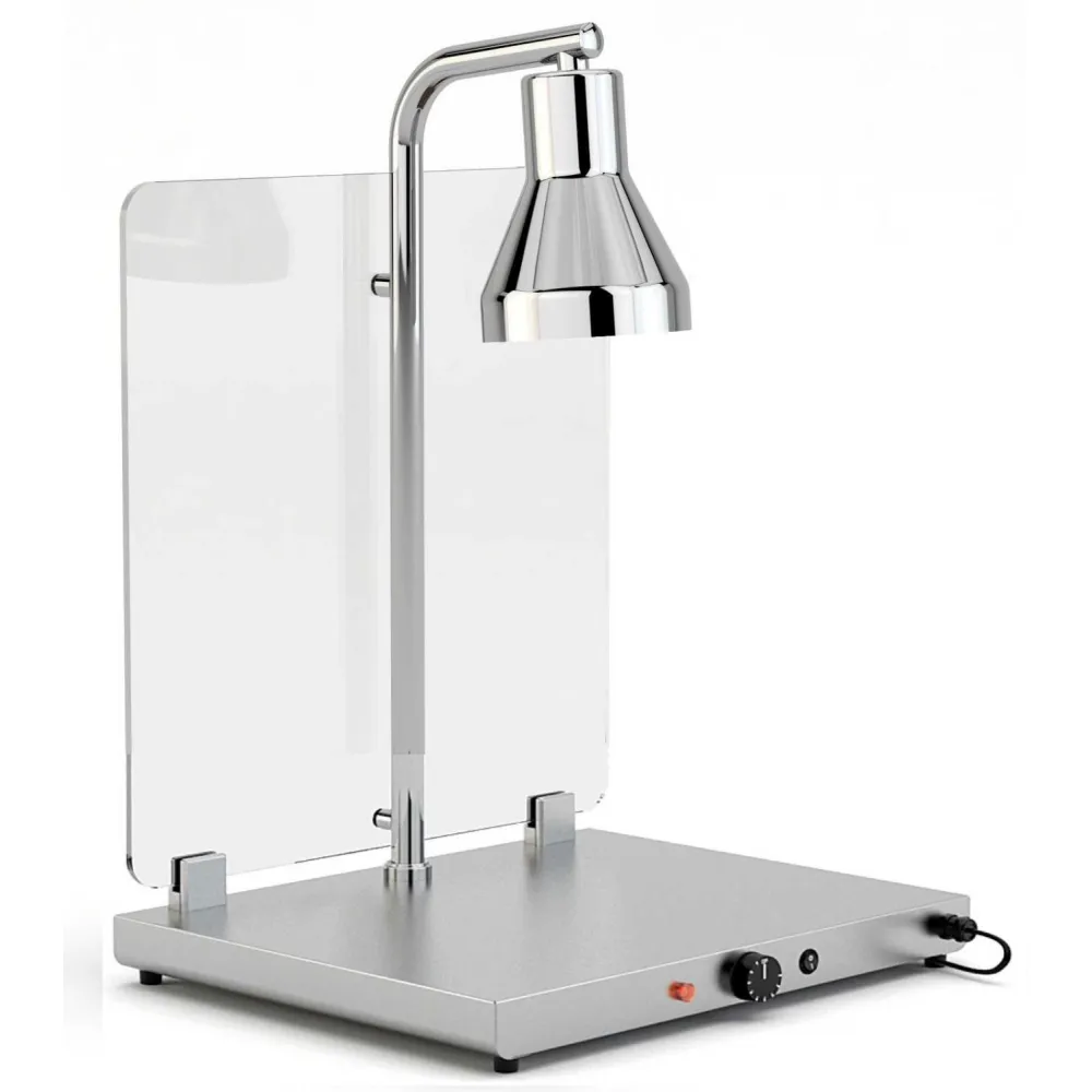 CARVING STATION/WARMING PLATE WITH INFRARED LAMP HELIOS 1/1 FIX P1