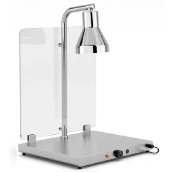 CARVING STATION/WARMING PLATE WITH INFRARED LAMP HELIOS 1/1 FIX P1