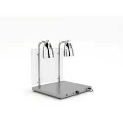 HEATING PLATE WITH 2 INFRARED LAMPS HELIOS 2/1 FIX P2