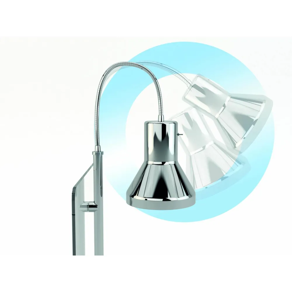 HEATING PLATE WITH 2 FLEXIBLE INFRARED LAMPS HELIOS 2/1 FLEX P1