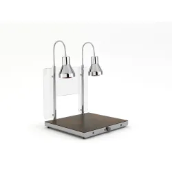 HEATING PLATE WITH 2 INFRARED LAMPS HELIOS 2/1 PASS FIX P1