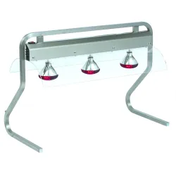 FREE STANDING BRIDGE-FRAME WITH INFRARED LAMPS INFRA 3/1 AL