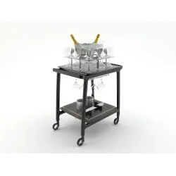 CHAMPAGNE TROLLEY ARIANNA BOLLE
