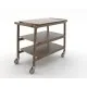 WOOD SERVICE TROLLEY ARIANNA 3