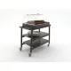 SERVICE TROLLEY WITH REFRIGERATED DISPLAY CASE ARIANNA REF3