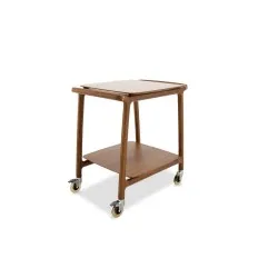 WOOD SERVICE TROLLEY ARIANNA S