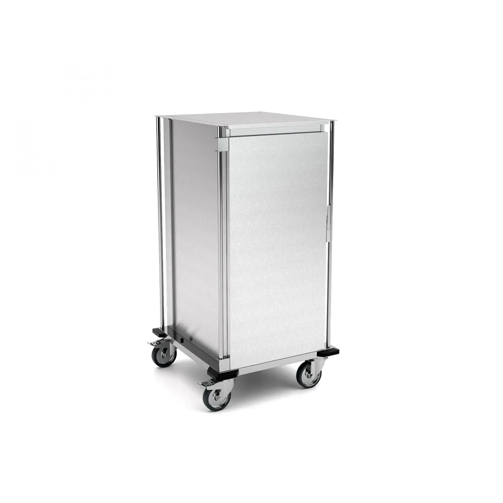 STAINLESS STEEL CABINET ON WHEELS FOR GN CONTAINERS NEUTROVEGA 2 C16