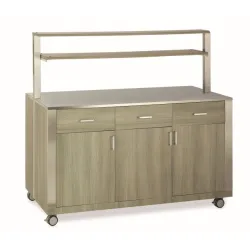 NEUTRAL MODULE WITH UPPER SHELVES, DOORS AND DRAWERS ATHENA SAL 3 AL