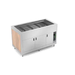 DRY HEATED BUFFET WITH HEATED LOWER COMPARTMENT OMNIA 2 DRY/SC